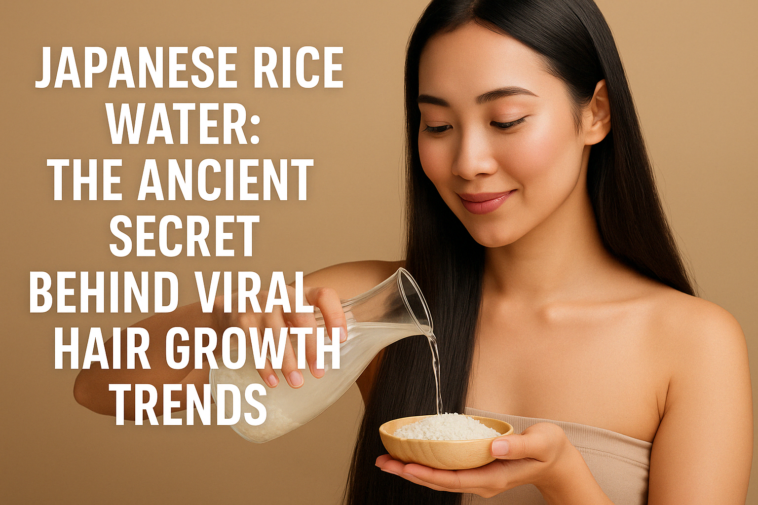 Japanese Rice Water: The Ancient Secret Behind Viral Hair Growth Trends